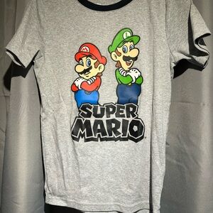Carter's Gray Super Mario Tee